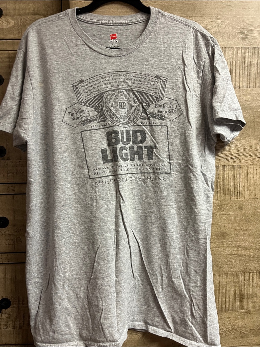 Gray Logo Short Sleeve T-Shirt